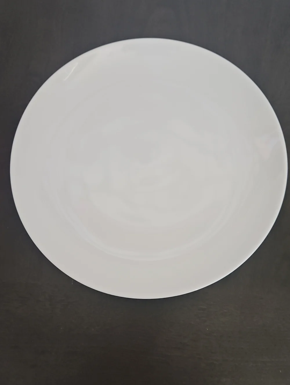 NWOT Crate & Barrel White Ceramic Salad Plate - Classic Home Dining